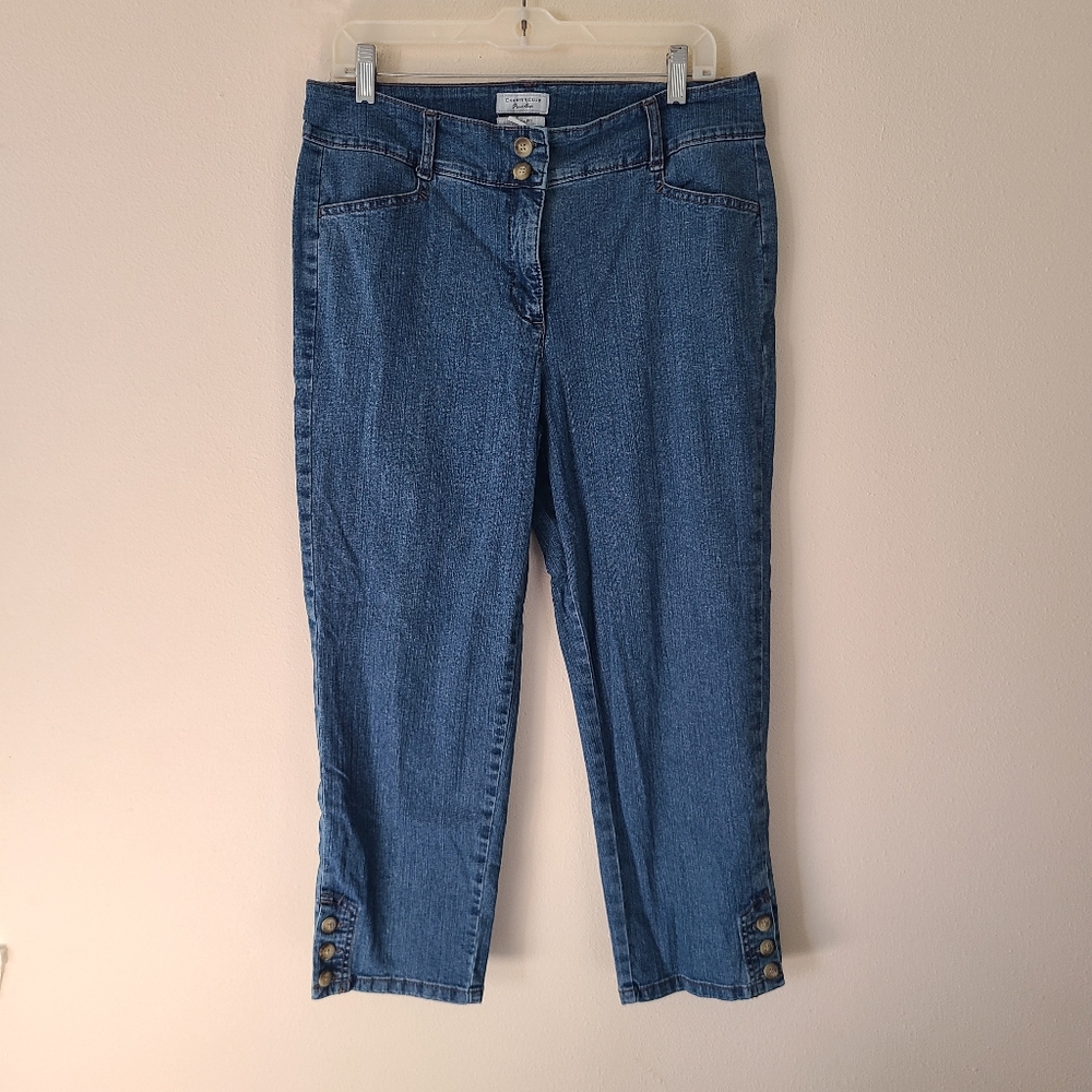 Cropped jeans